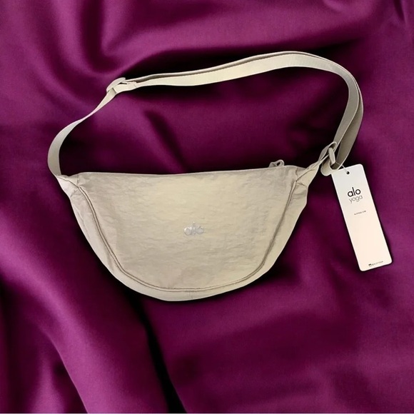 ALO Yoga Handbags - 💎ALO Yoga White Crossbody - Ornate Design 3L Bag